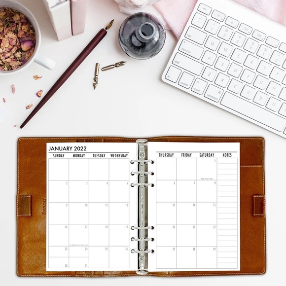 Buy Refill Calendar Inserts & Filler Paper: Bundle Packages in PM MM & GM Sizes - Picture 13 of 15